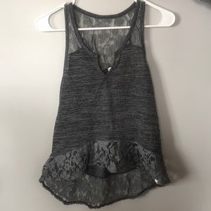 Lace tank top